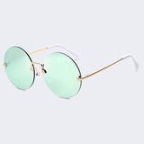 AOFLY Round Rimless Frame
