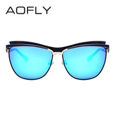 AOFLY Cat Eye Half Frame