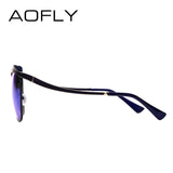 AOFLY Cat Eye Half Frame